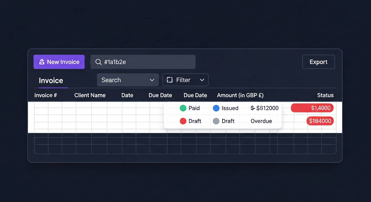 Filssi Invoice Management